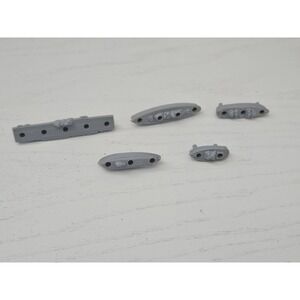 VTG BATTLESHIP Game replacement parts pieces - 5 Ships/ Boats/ Submarine‎ Hasbro